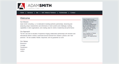 Desktop Screenshot of adamsmithconsulting.net